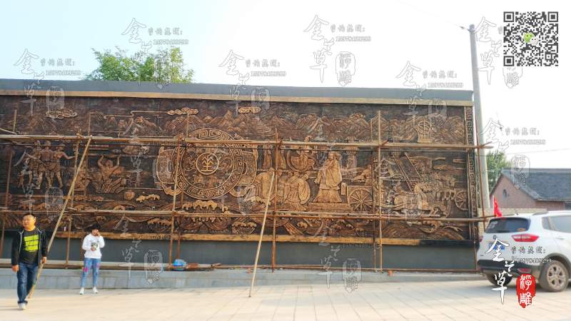 景区浮雕文化墙