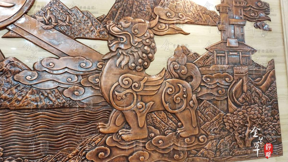 紫铜浮雕厂家
