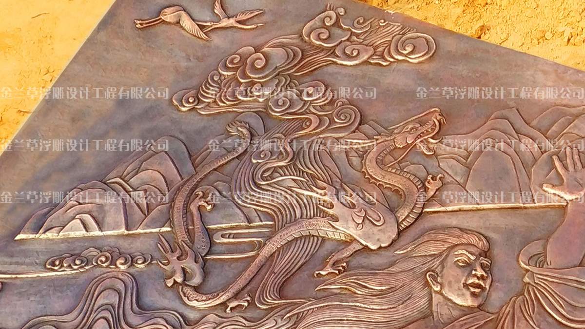 文化广场浮雕定制设计