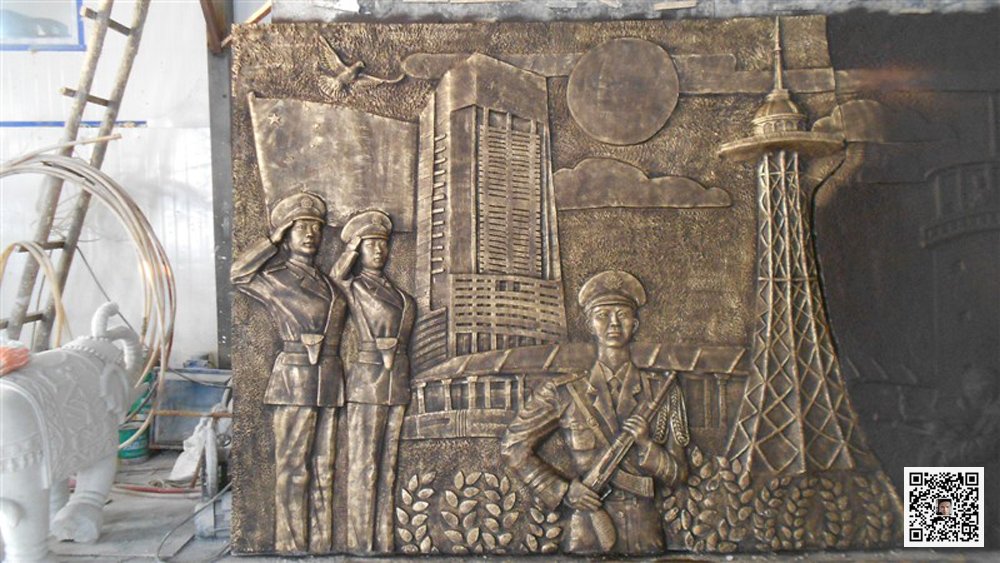 郑州文化馆浮雕