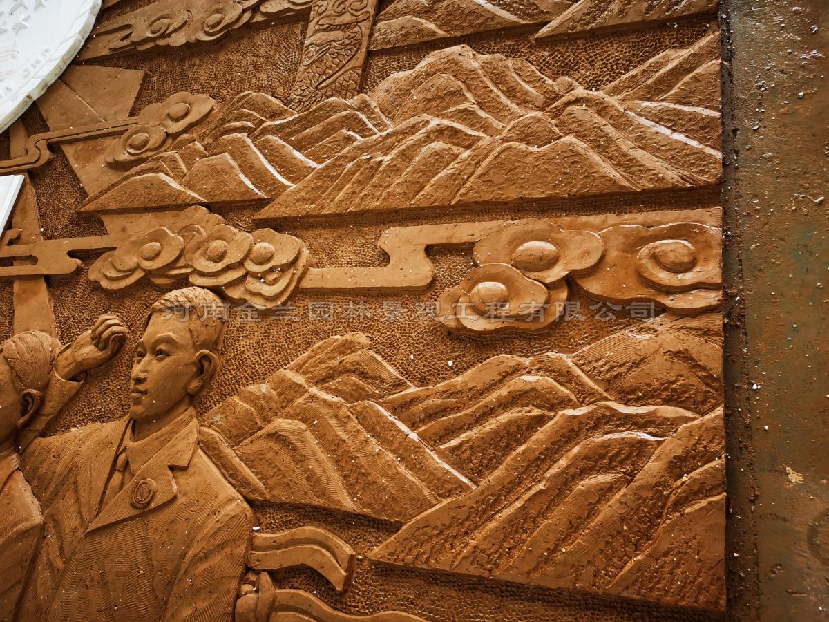 检察院浮雕设计